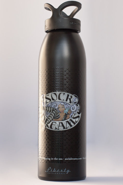 Sock Dreams Logo Water Bottle - Pitch