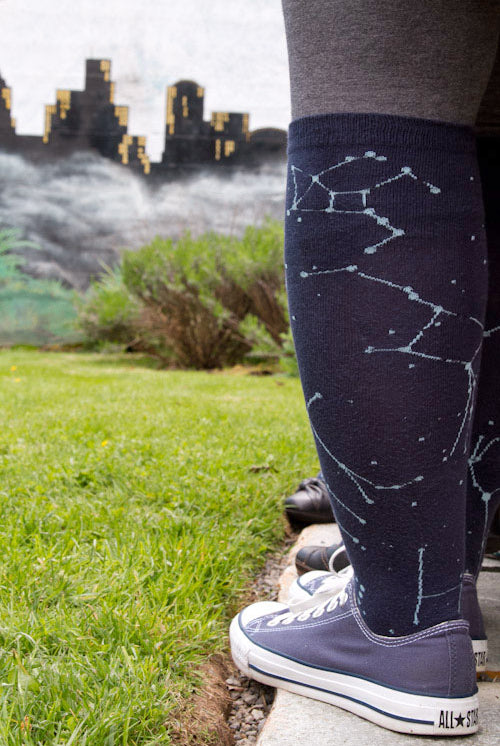 Glow in the Dark Constellation Knee High