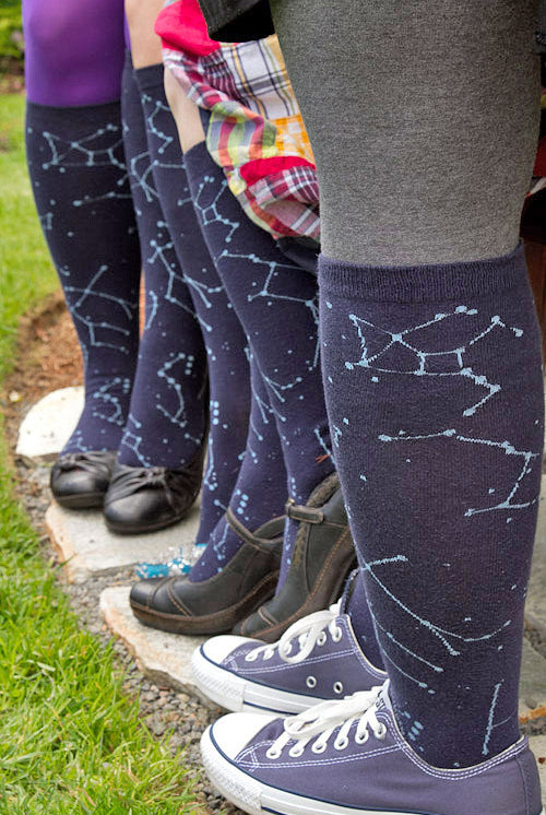 Glow in the Dark Constellation Knee High