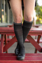 Micro Grade Compression Knee High - Black - Small/Medium