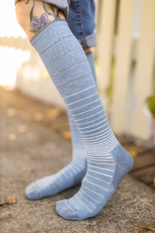 Circulator Compression Knee High-Bluestone-Small/Medium