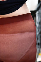 Plus Size Color Tights - Nutmeg - Large/Extra Large