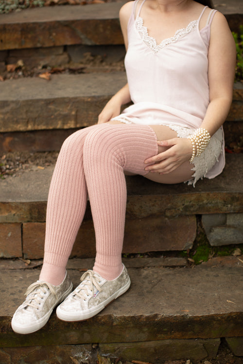 Harajuku Scrunchy Socks - Petal