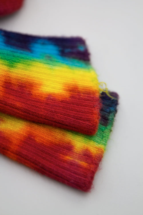 Tie Dye Bamboo Rayon Crew - Classic Tie Dye
