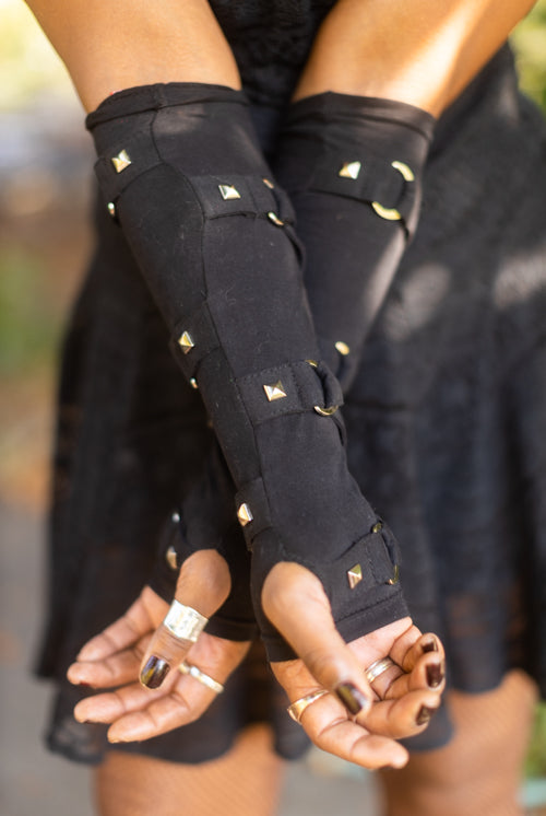 D-Ring Studded Arm Warmer