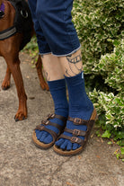 Wool Classic ToeToe Socks - Denim - Medium