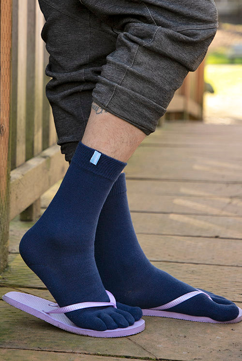 Classic ToeToe Socks - Navy