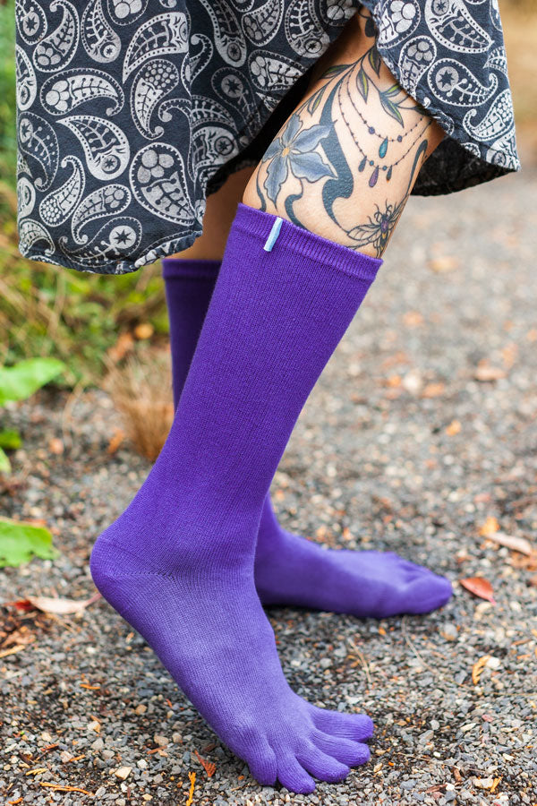 Classic ToeToe Socks - Purple