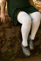 Extraordinarily Longer Thigh High Socks - White
