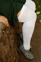 Extraordinarily Longer Thigh High Socks - White