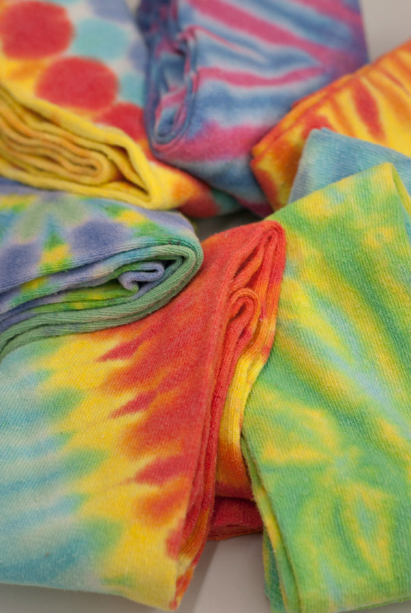 Extraordinary Tie Dye Thigh High - Assorted Pastel
