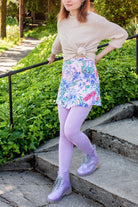 Extraordinarily Longer Thigh High Socks - Lilac