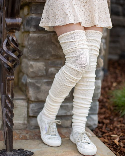 Plus Size Diamond Net Stockings With Attached Lace Garter Belt - One Size Women