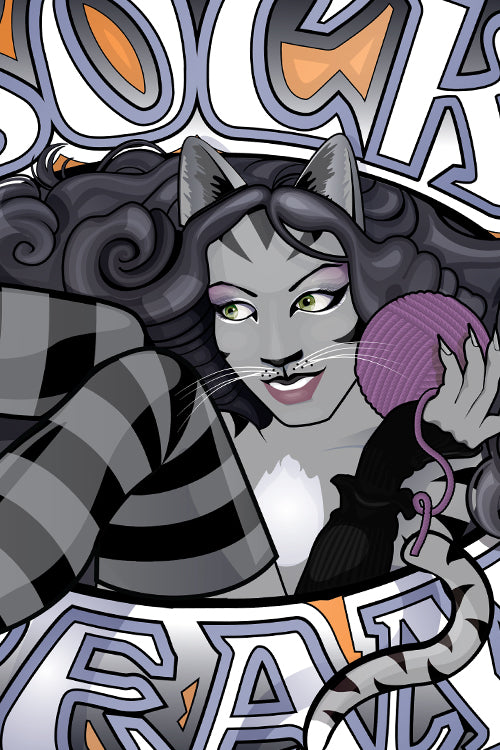 Black Cat Sticker
