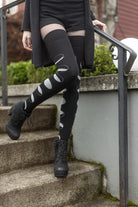 Moon Phases Thigh High Socks