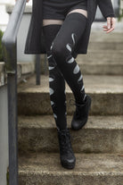 Moon Phases Thigh High Socks
