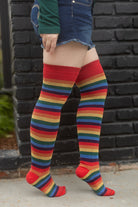 Over the Rainbow Extraordinary Thigh High
