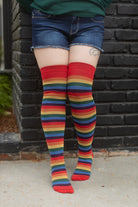Over the Rainbow Extraordinary Thigh High