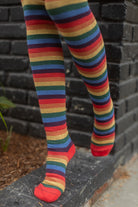 Longer Over the Rainbow Extraordinary Thigh High Socks