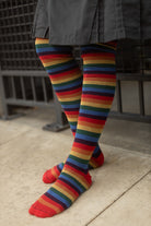 XL Foot Longer Over the Rainbow Extraordinary Thigh High