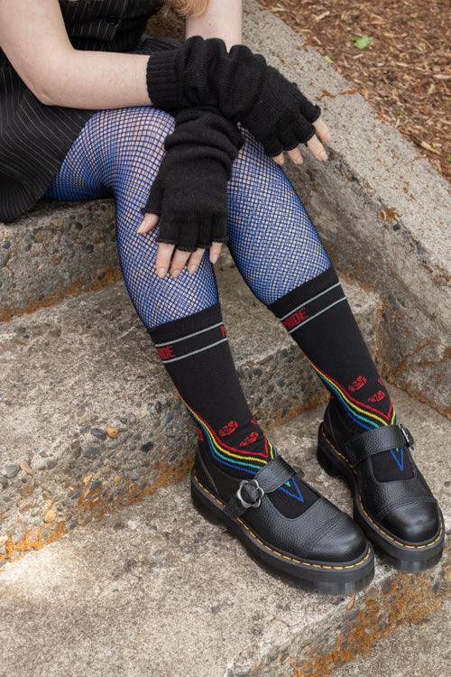 Portland Pride Crew Socks - Medium