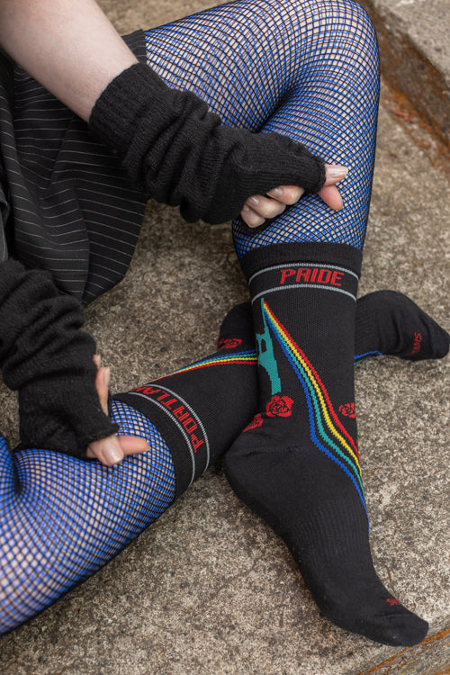Portland Pride Crew Socks - Medium