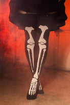 Skeleton Thigh High