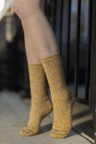 The Alaskan Crew - Merino Wool Hiking Socks - Gold
