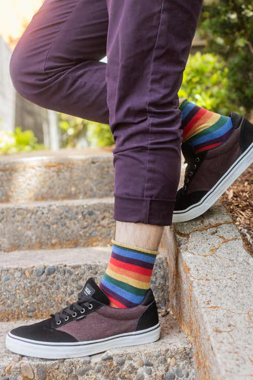XL-FOOT Over the Rainbow Roll Top Crew