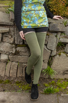 Longer Extraordinary Thigh High Socks - Olive