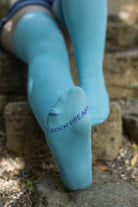 Extraordinary Thigh High Socks - Aqua