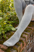 Longer Extraordinary Thigh High Socks - Grey