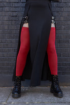 Longer Extraordinary Thigh High Socks - Red