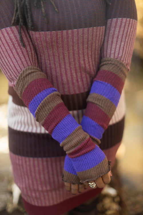 Berry Cobbler Stripes Warmers