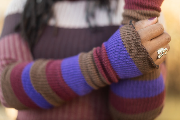 Berry Cobbler Stripes Warmers