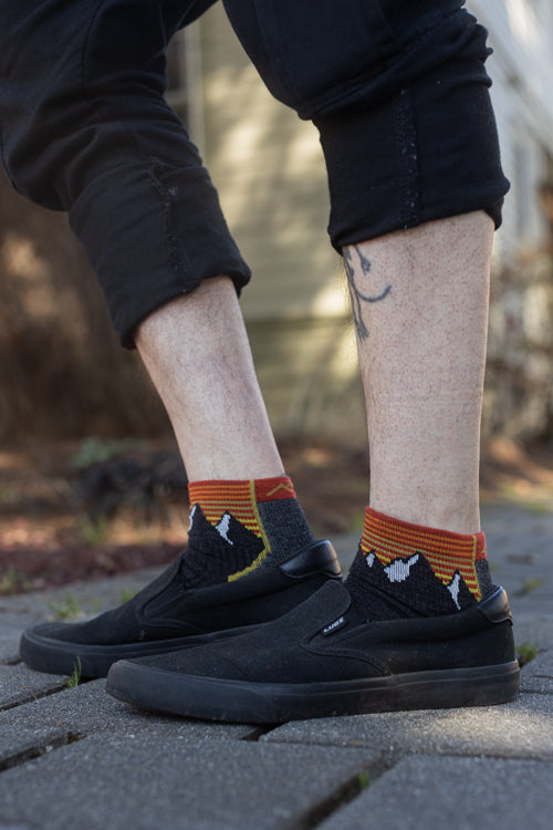 Mountain Hiker Wool Quarter Crew