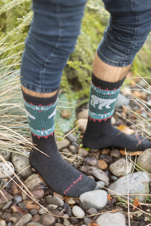 Polar Bear Vanna Grizzle Boot Sock