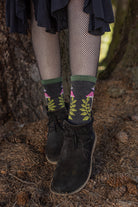 Mellow Mushrooms Wool Micro Crew