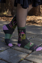 Mellow Mushrooms Wool Micro Crew