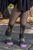 Mellow Mushrooms Wool Micro Crew