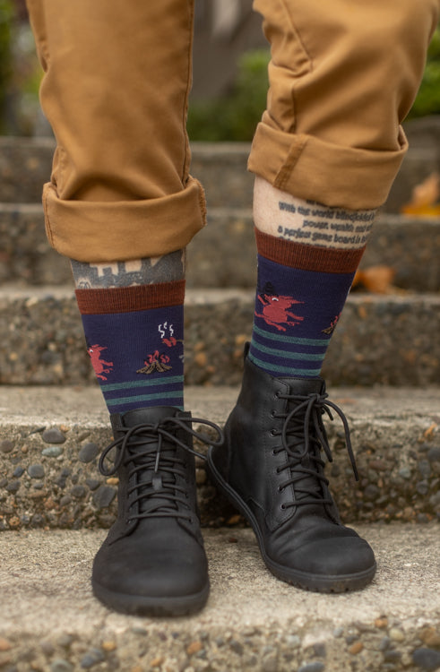 Wolf Wild Life Wool Crew