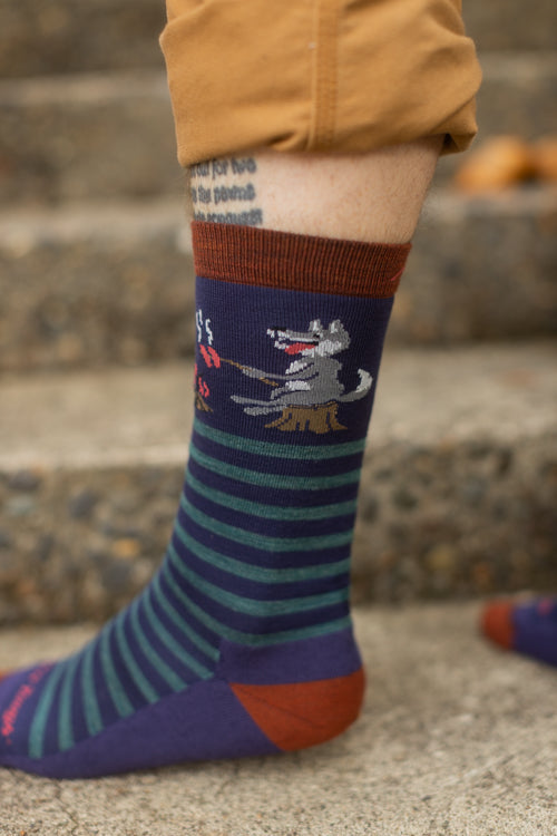 Wolf Wild Life Wool Crew