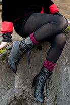 Plus Size Color Tights - Black