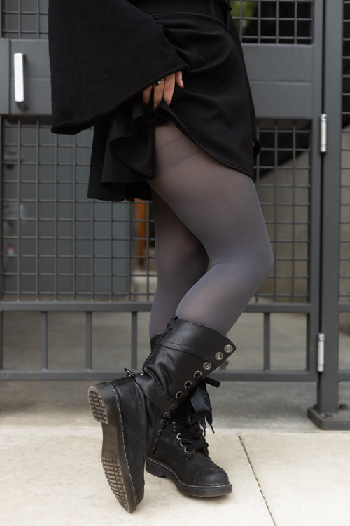 Opaque Tights - Grey