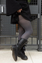 Opaque Tights - Grey