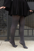 Opaque Tights - Grey