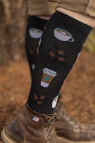 Coffee Compression Knee High