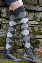Imperfect! Harlequin Diamond OTK - Dark Charcoal/Charcoal/Grey