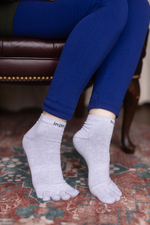 Liner Mini Crew Toe Socks