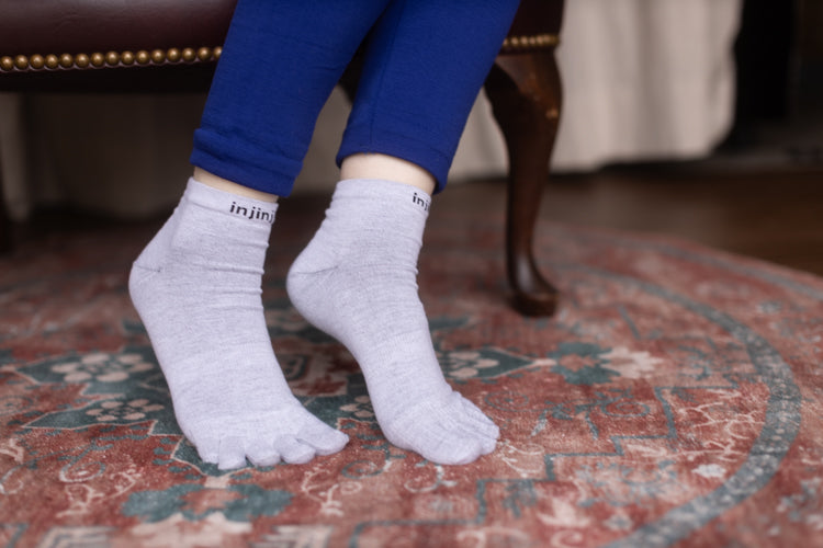 Liner Mini Crew Toe Socks